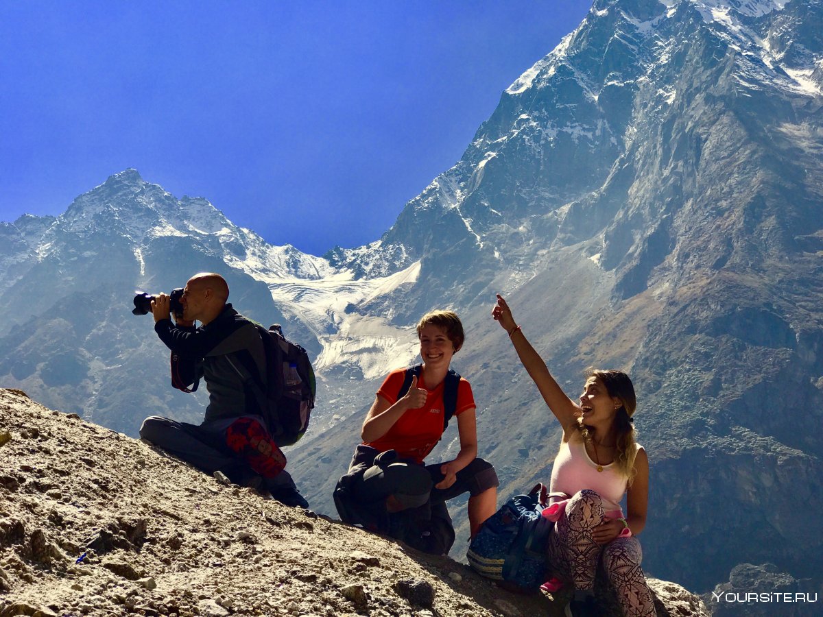 Горы Гималаи поход