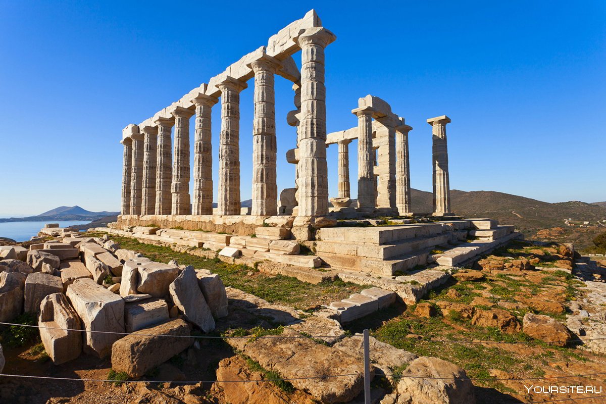 Храм Посейдона в Греции