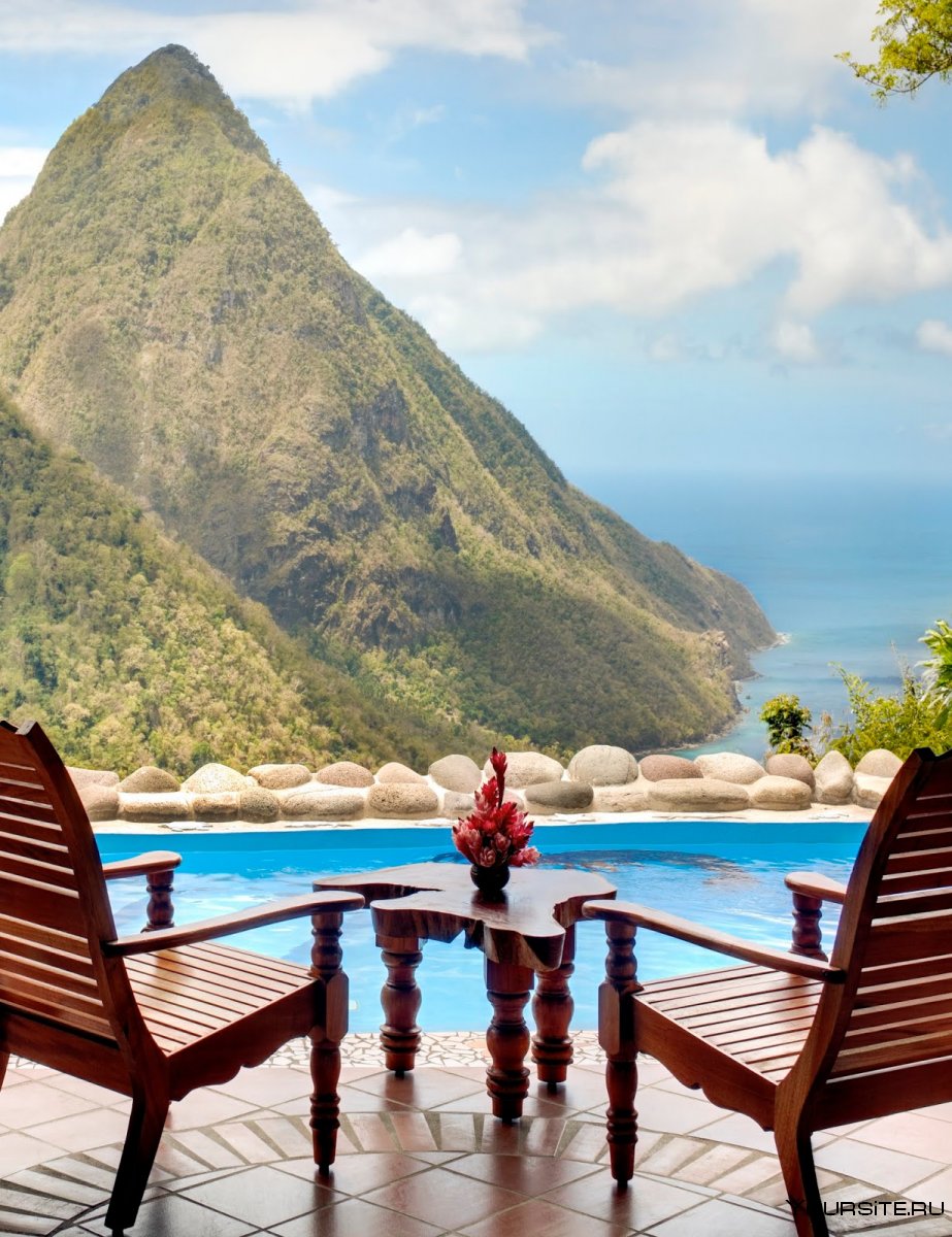 Ladera Resort, сент-Люсия коллаж