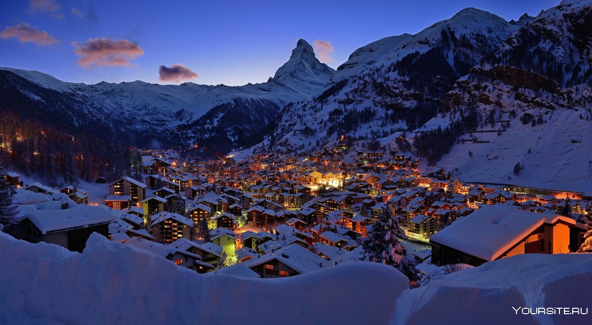 1. Церматт (Zermatt), Швейцария