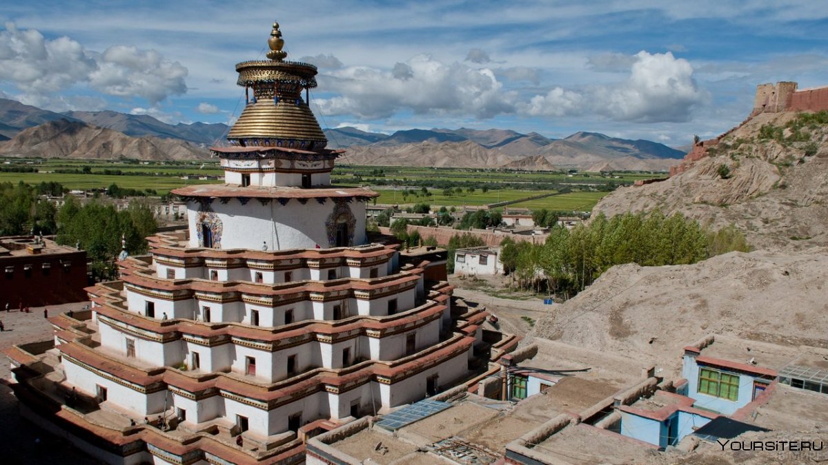Тибет храм Джахан