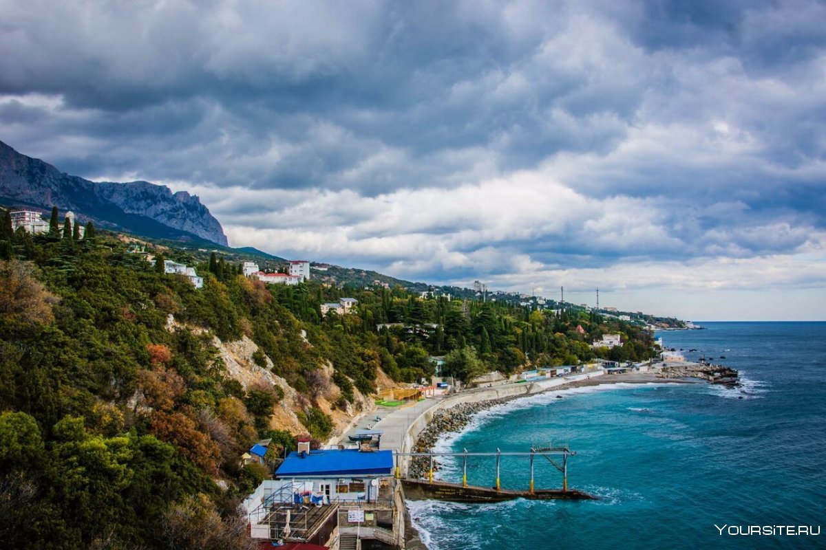 Южный берег Крыма Кацивели
