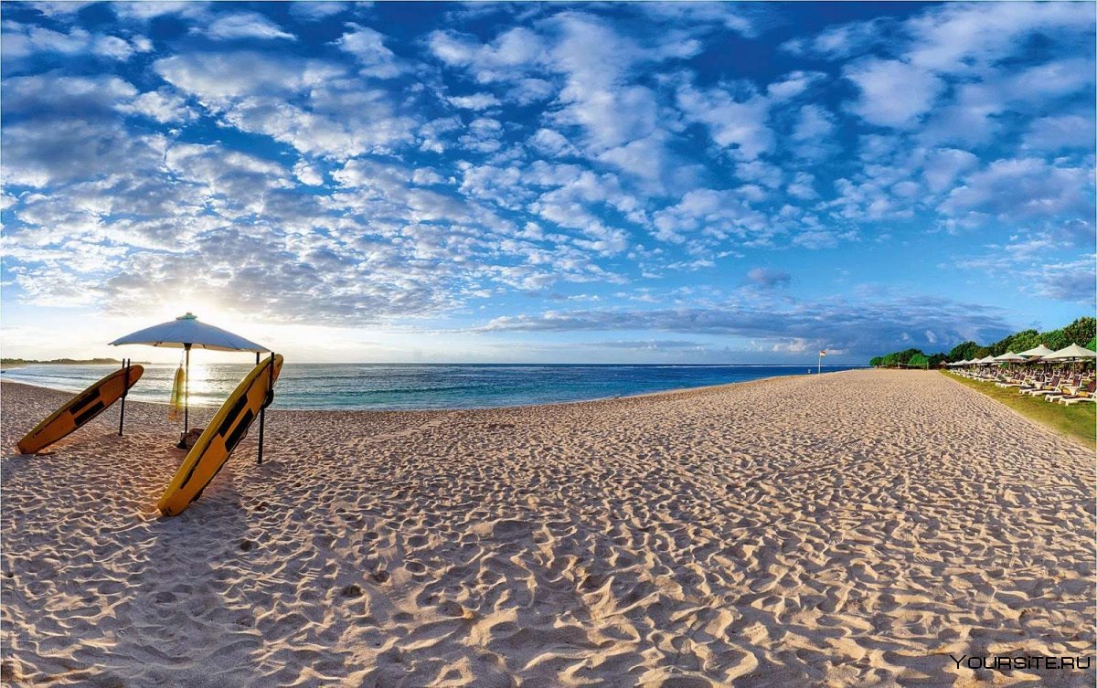 Пляж песок Бали