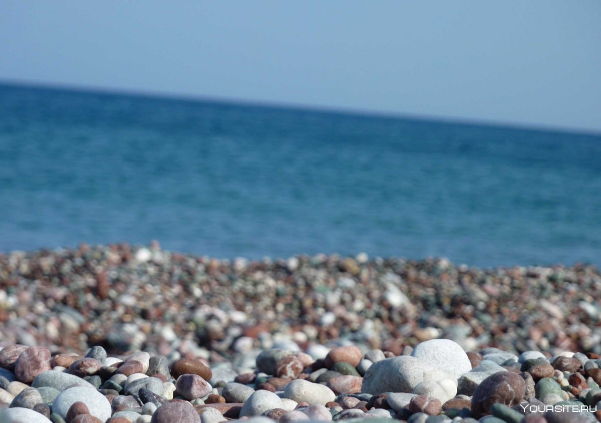 Песчаные и галечные пляжи черного моря