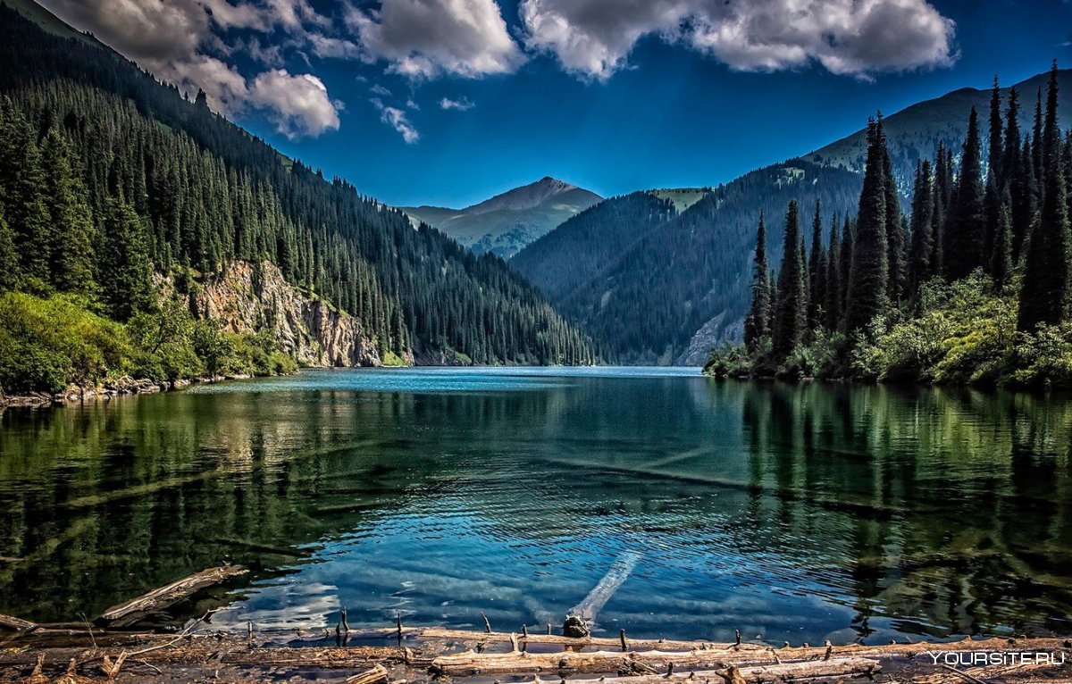 Озеро Кольсай Казахстан