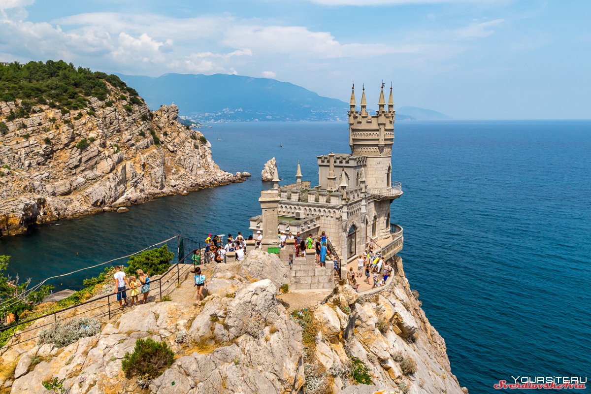 Крым Алупка Ласточкино гнездо
