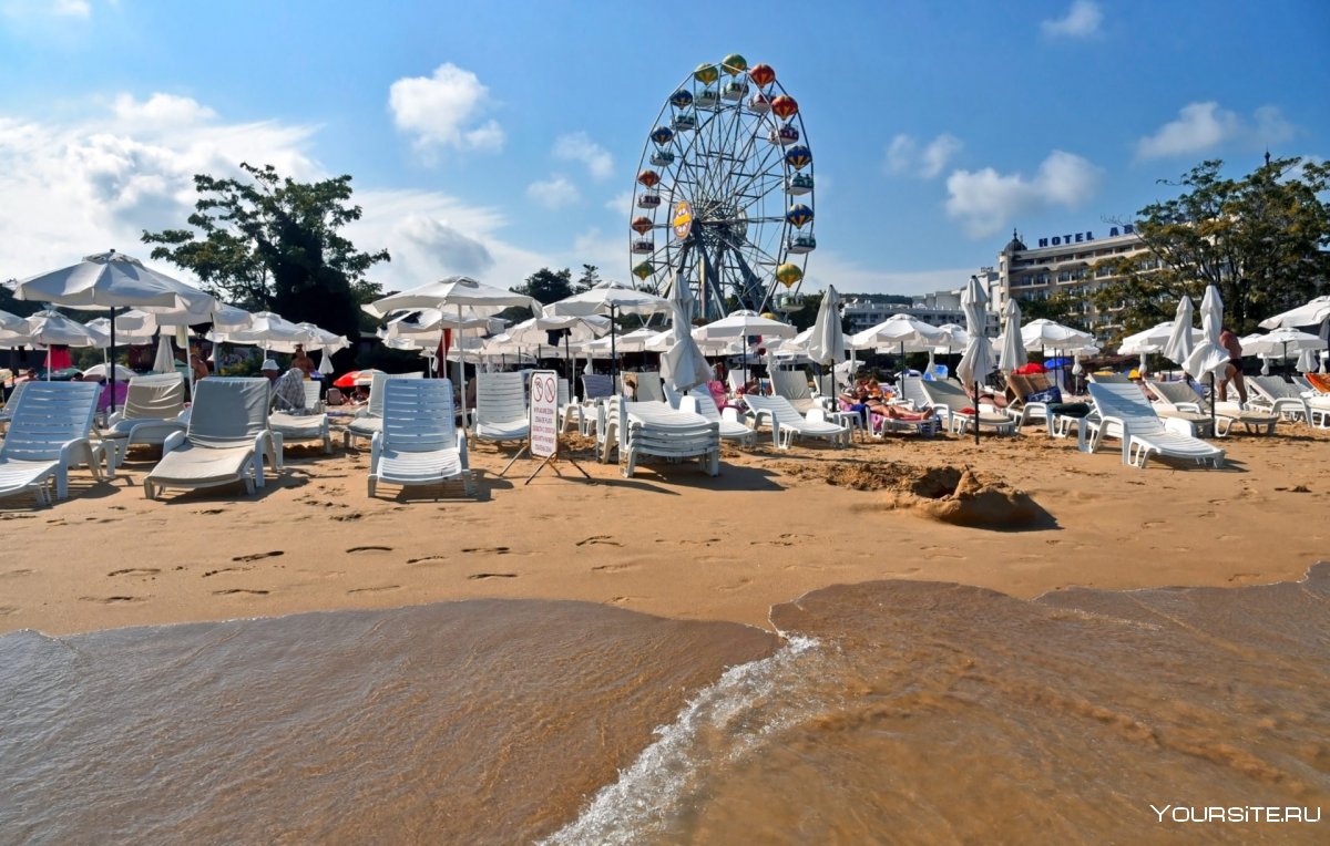 Курорт золотые Пески в Болгарии