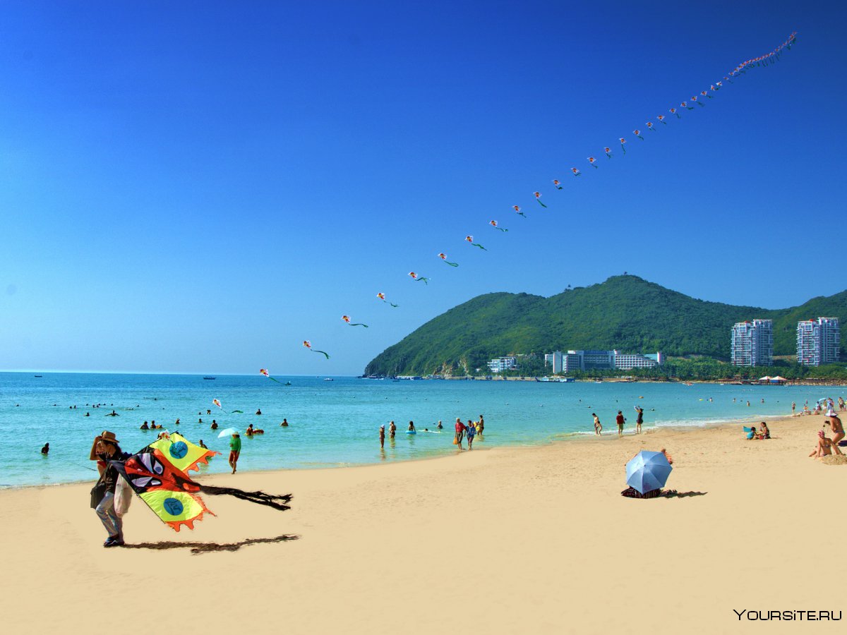 Пляжи Китая Хайнань