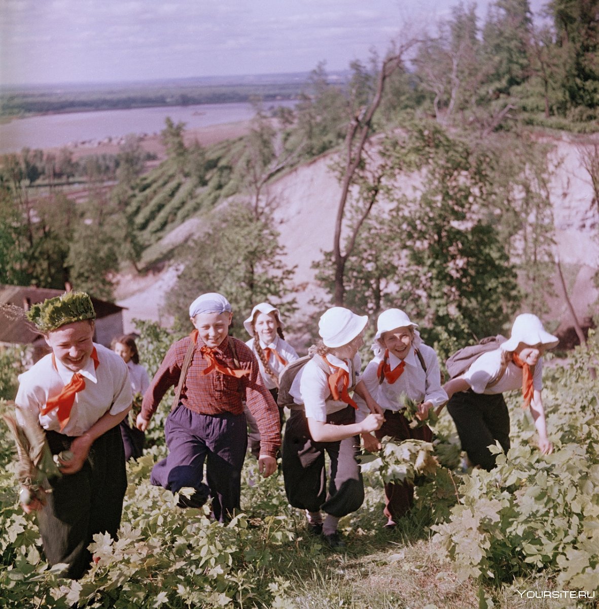 Семейный поход в горы