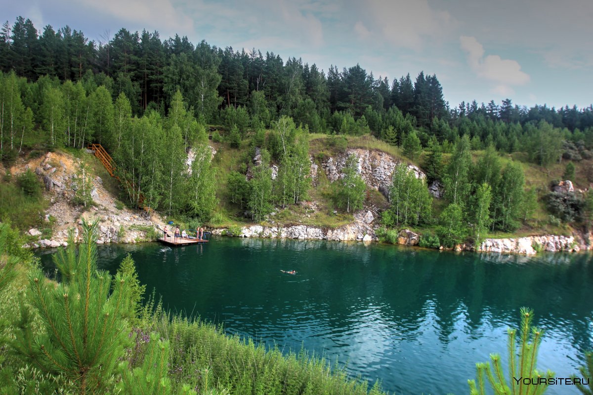 Озеро в Сосновке Новокузнецк