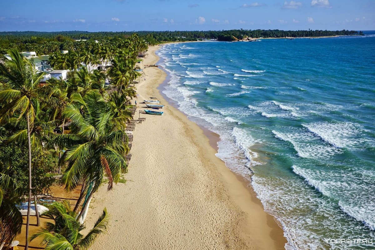 Шри Ланка Мирисса черный пляж