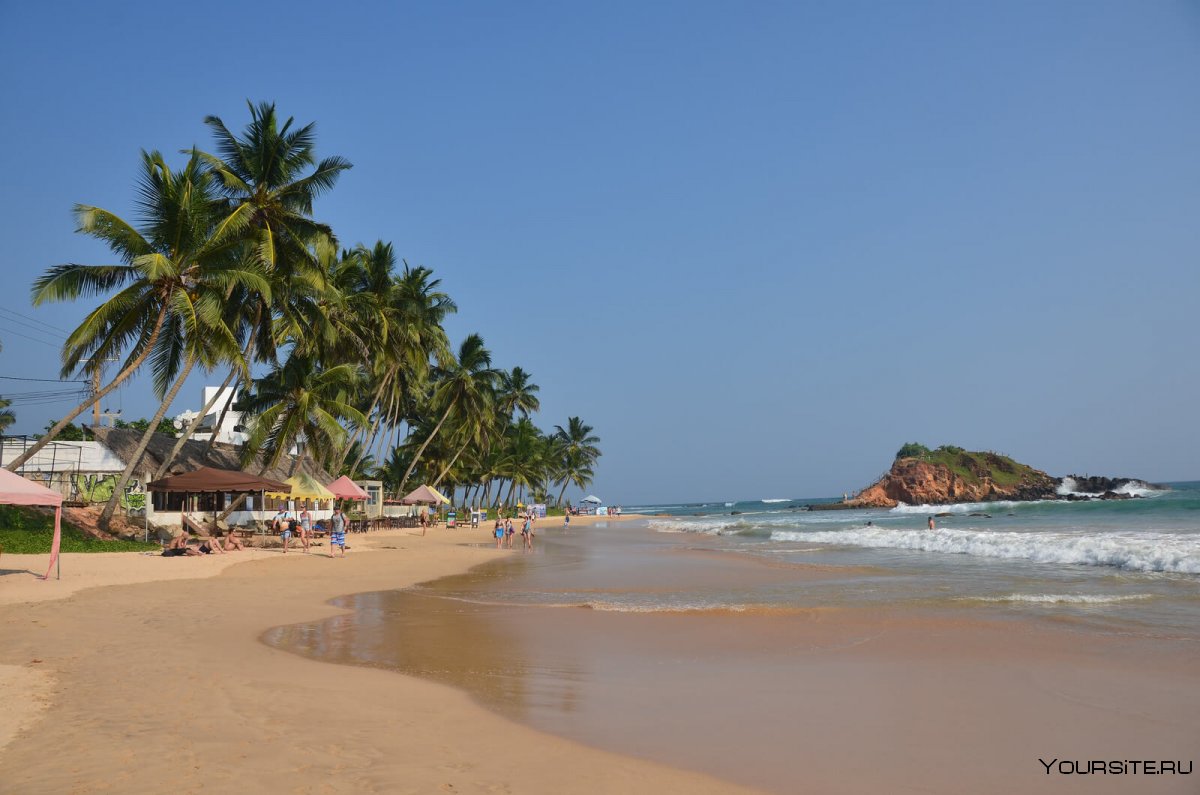 Мирисса пляжи Шри Ланки