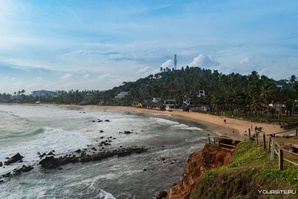 Отели и пляжи Шри Ланки