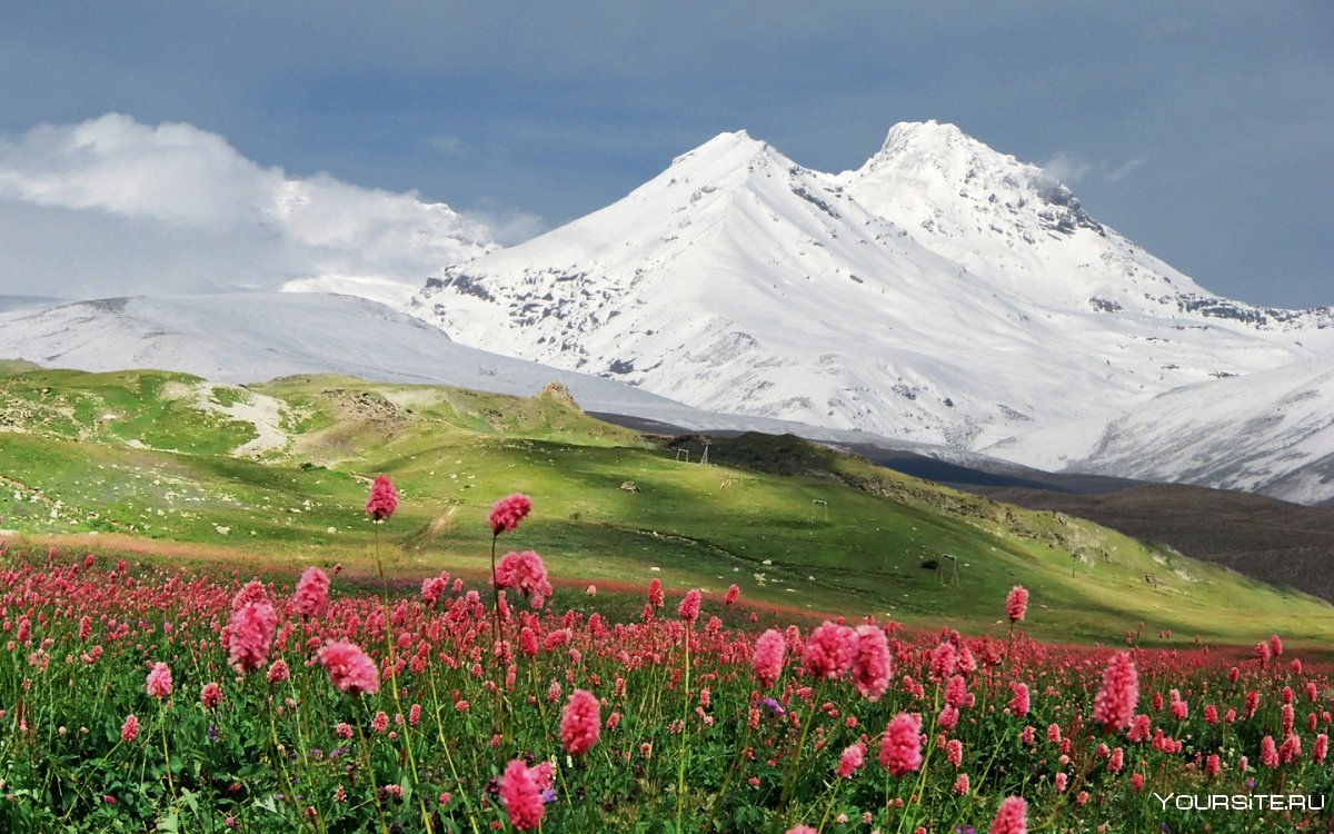 Кавказ гора Чегет