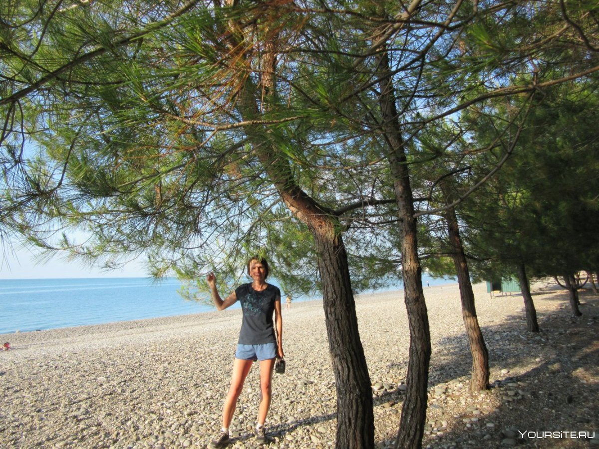 Лидзава Абхазия пляж