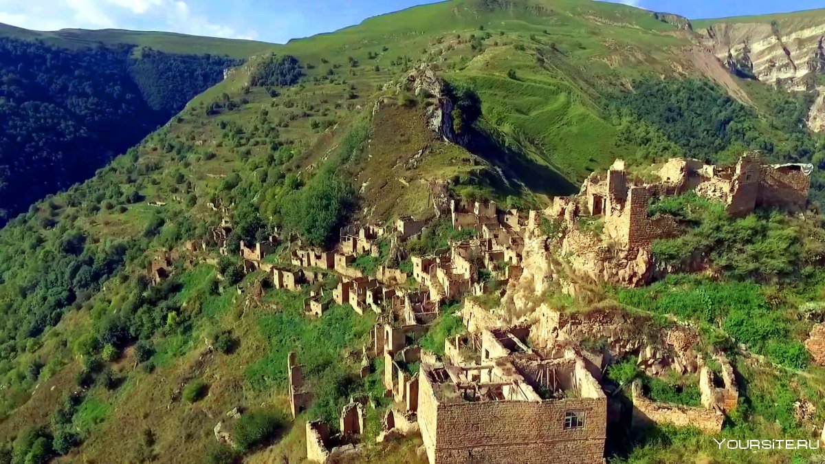 Достопримечательности Дагестана Гунибская крепость