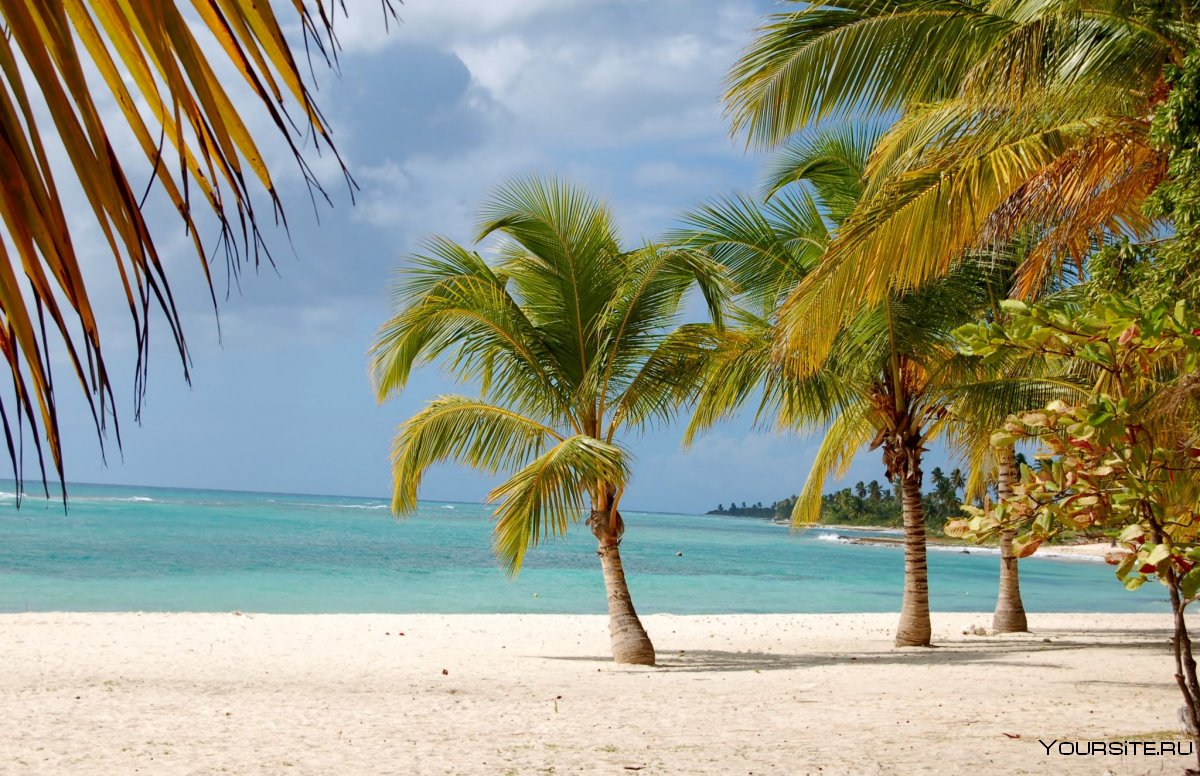 Райский пляж Доминикана