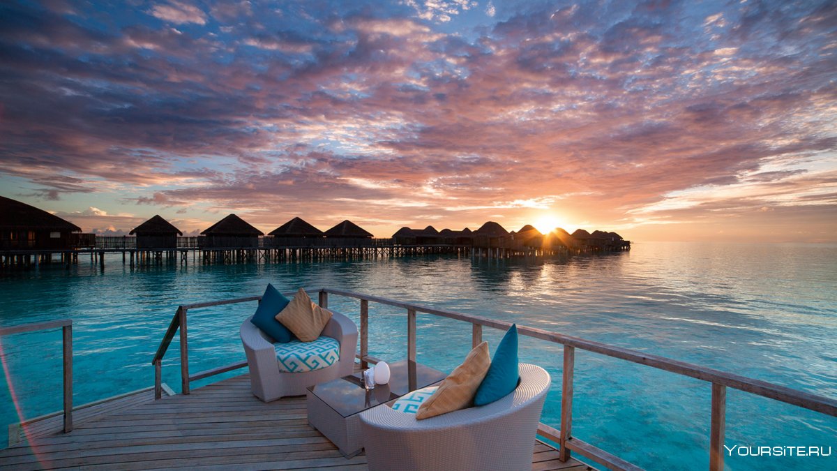 Мальдивы солнце