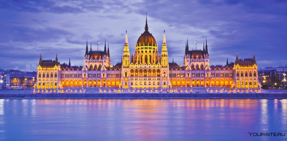 Будапешт вид на парламент