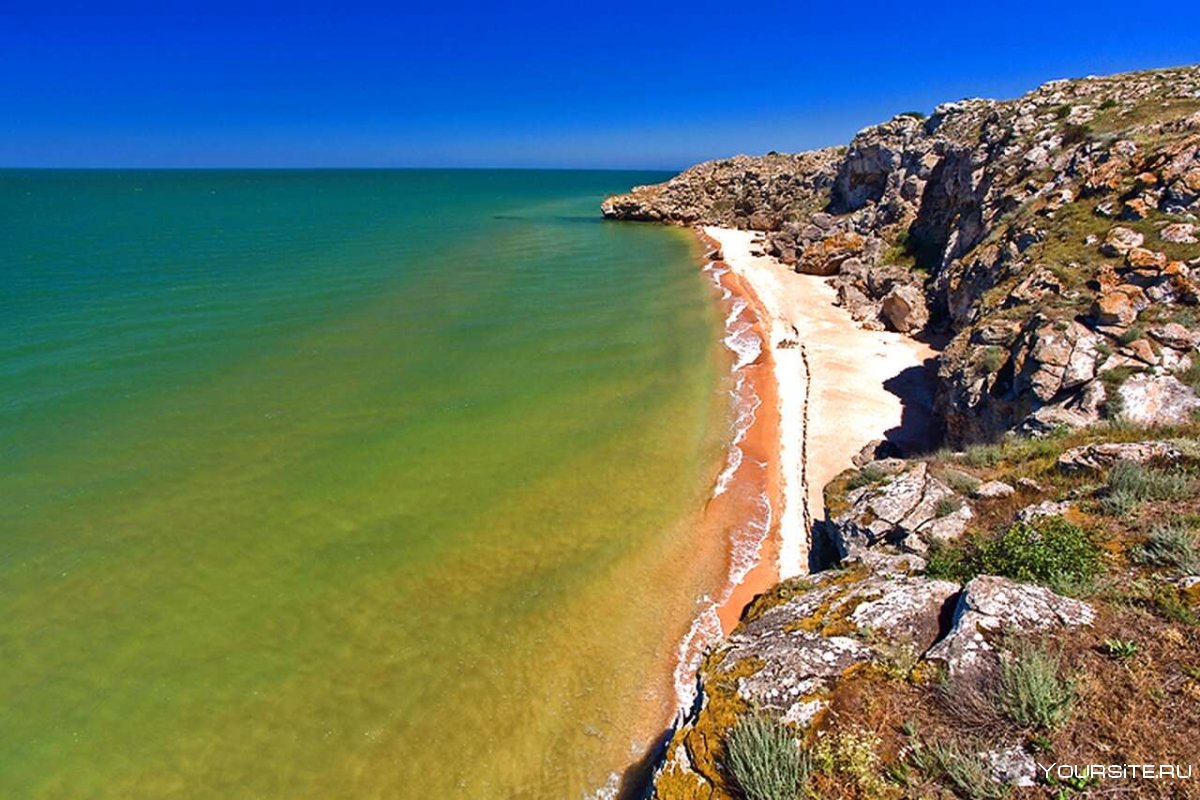 Керчь Азовское море Генеральские пляжи