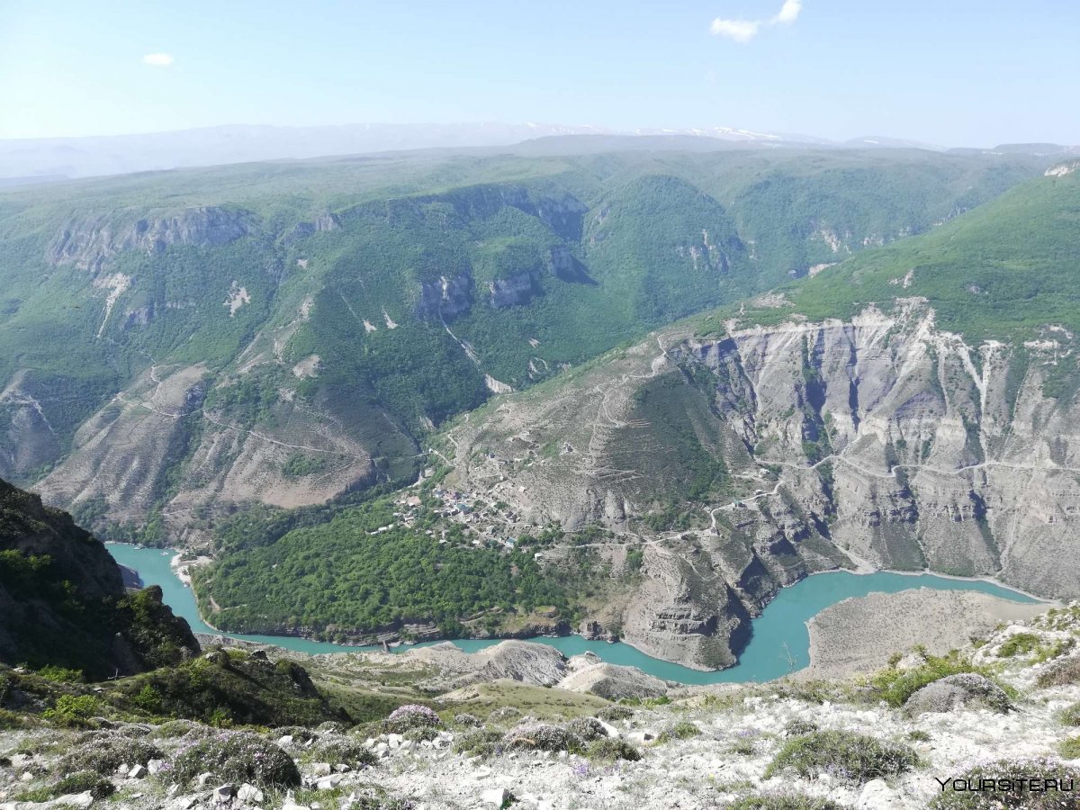 Мекегинский каньон в Дагестане