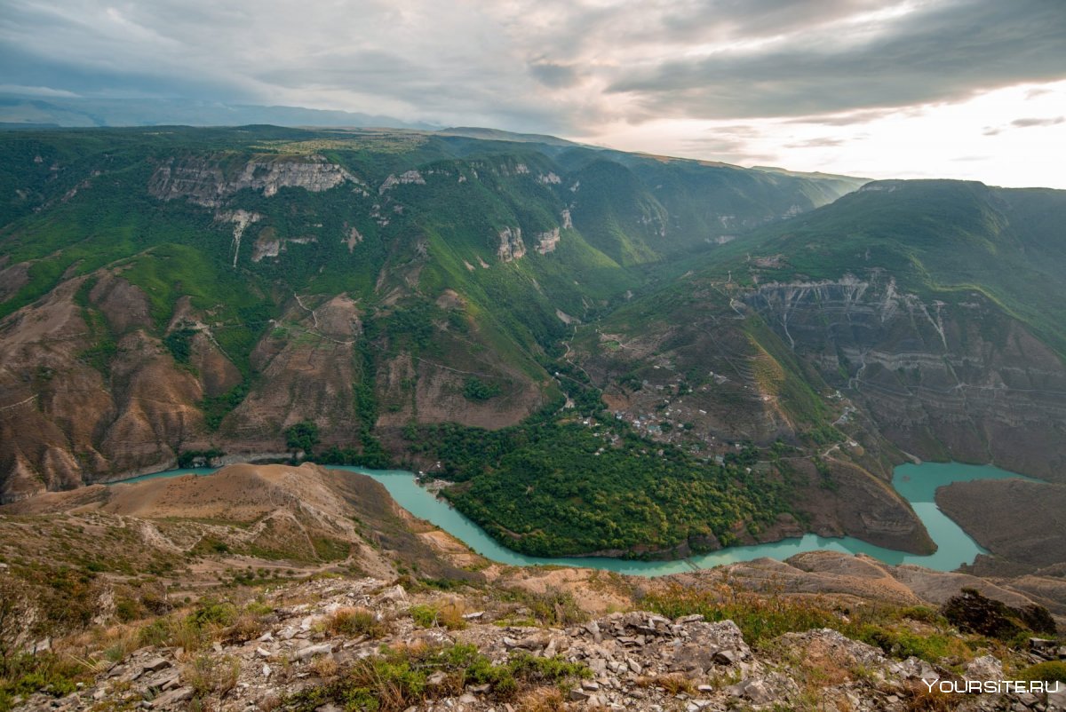 Горы Дагестана Сулакский каньон