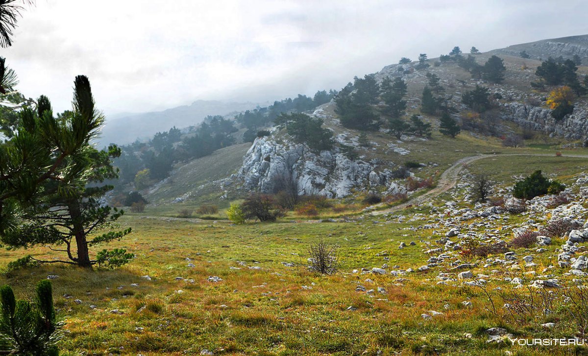 Плато ай-Петри в Крыму