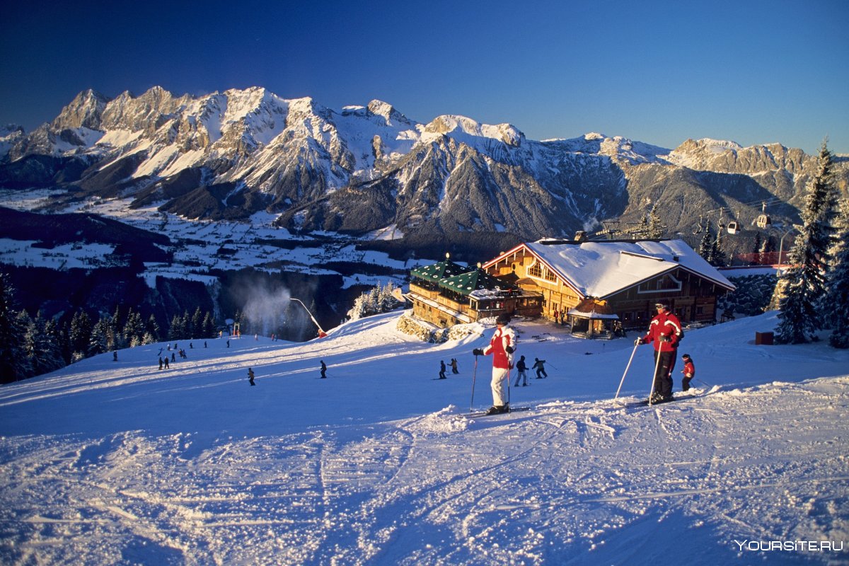 Шладминг Австрия горнолыжный курорт