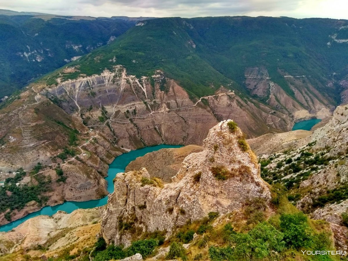 Сулакский каньон смотровая площадка