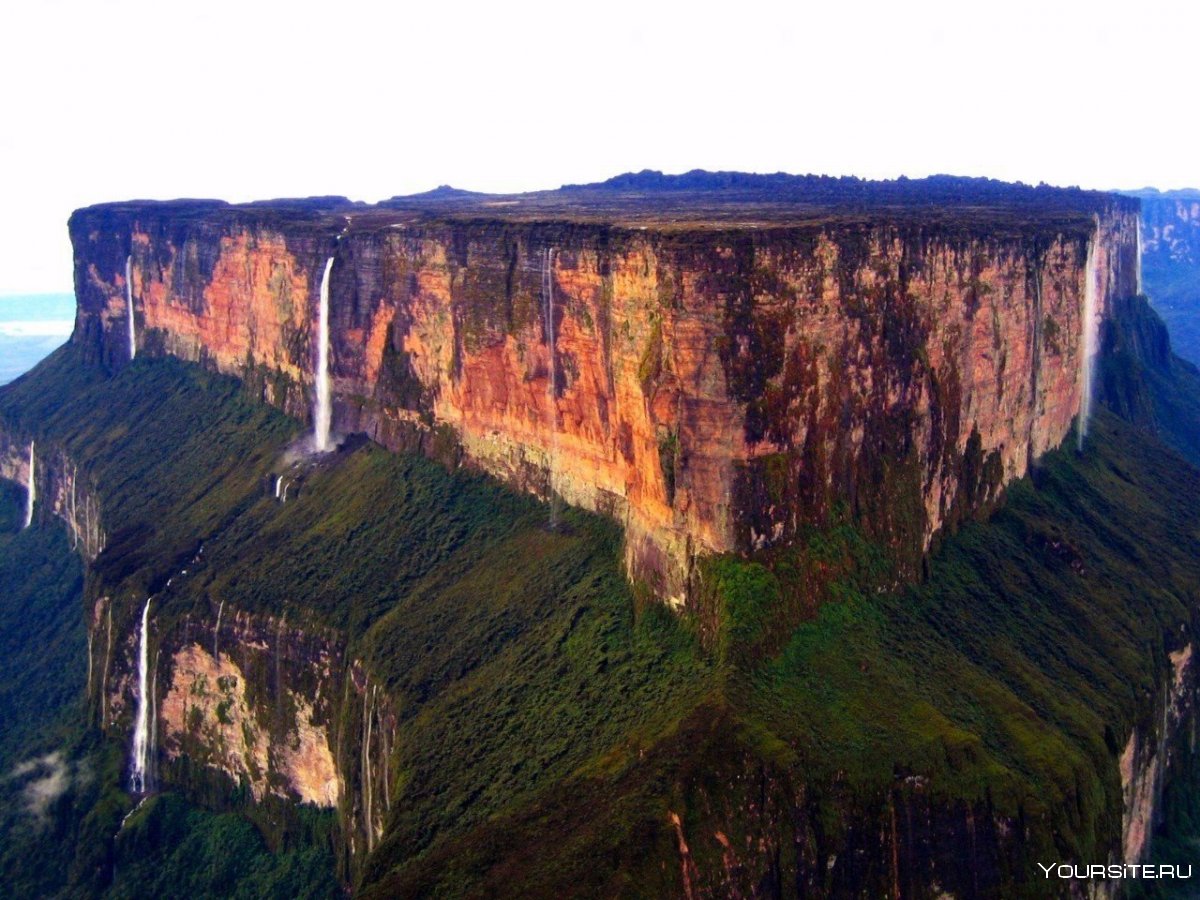 Столовые горы Рорайма Венесуэлы