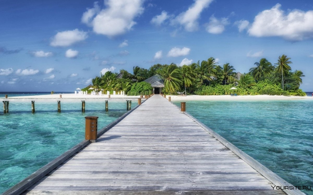 Остров наладу Мальдивы
