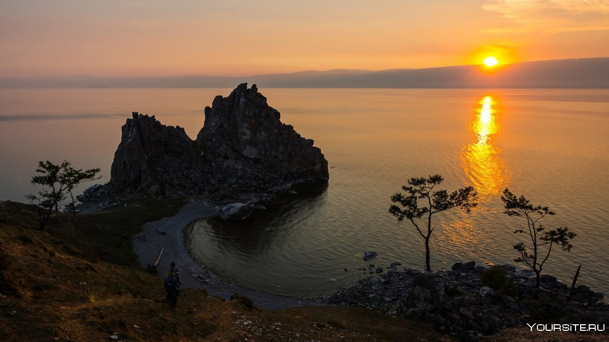 Ночной Байкал летом