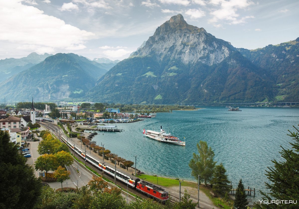 Готардский панорамный экспресс. Швейцария
