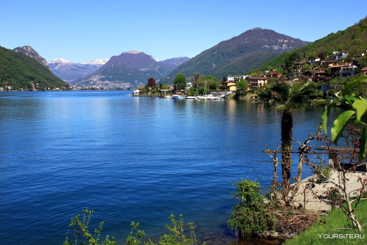 Луганское озеро Швейцария