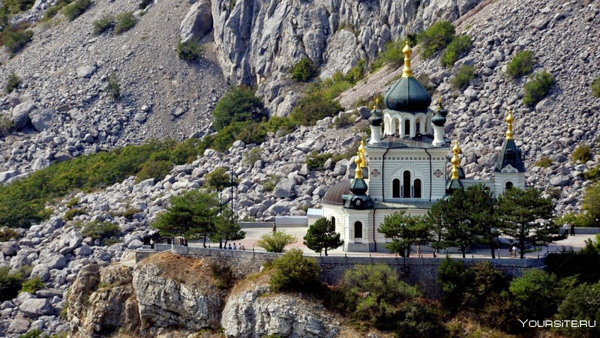 Крым Форос Церковь Воскресения Христова