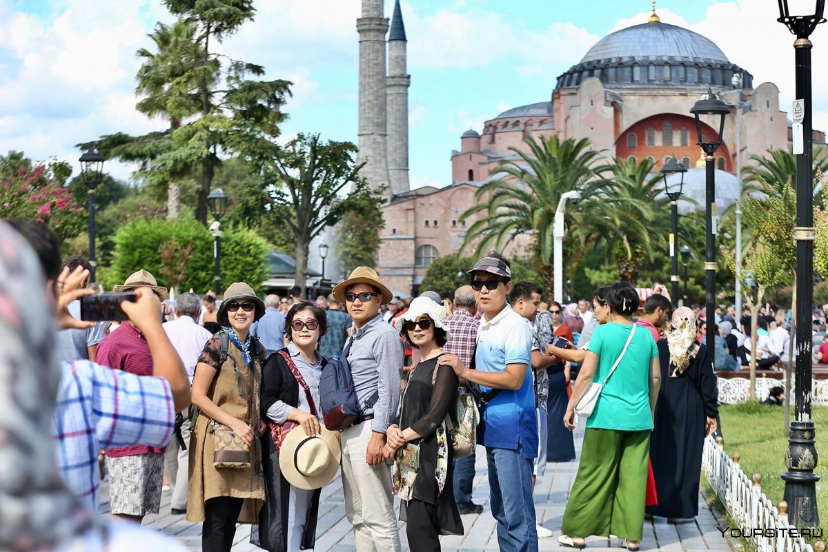 Турция люди туристы