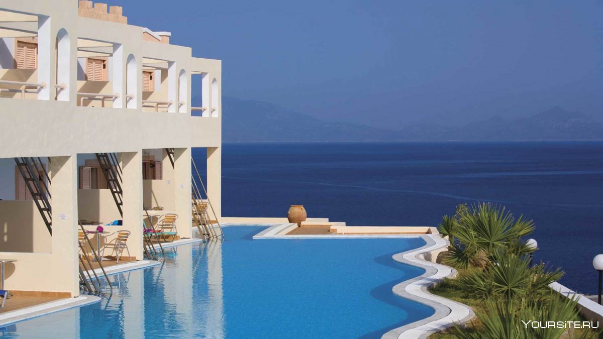 Греция курорты Санторини море