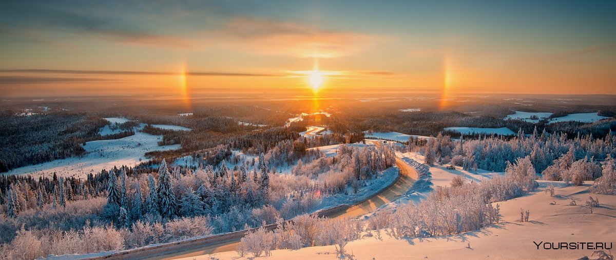 Заснеженные холмы
