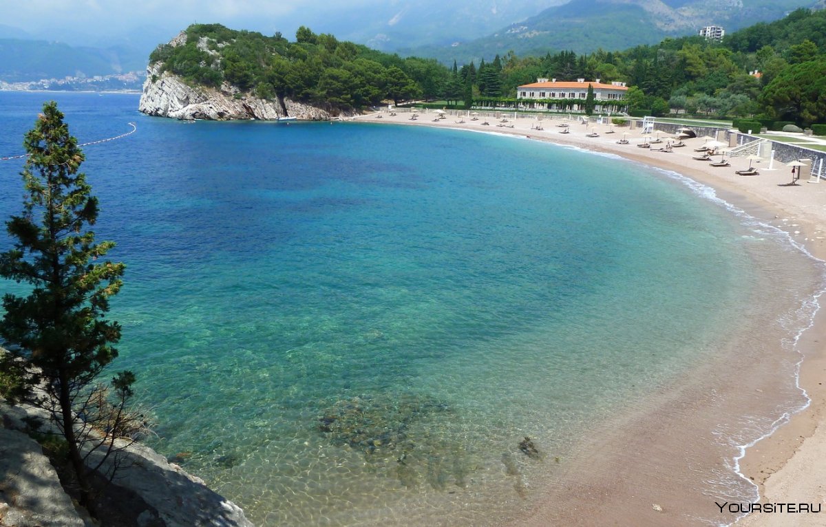 Пляж Милочер Черногория