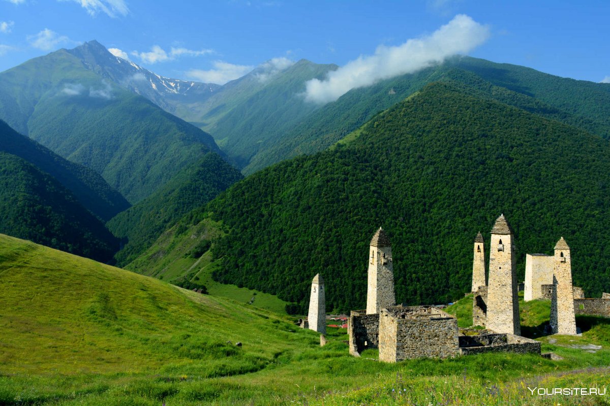 Замок Вовнушки в Ингушетии