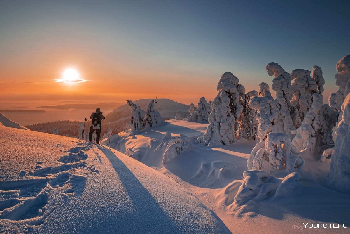 Зимняя природа Урала