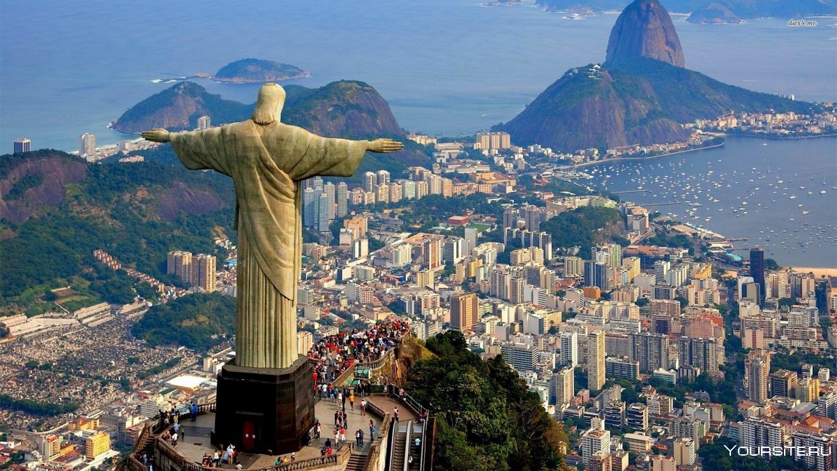 Статуя Иисуса в Бразилии