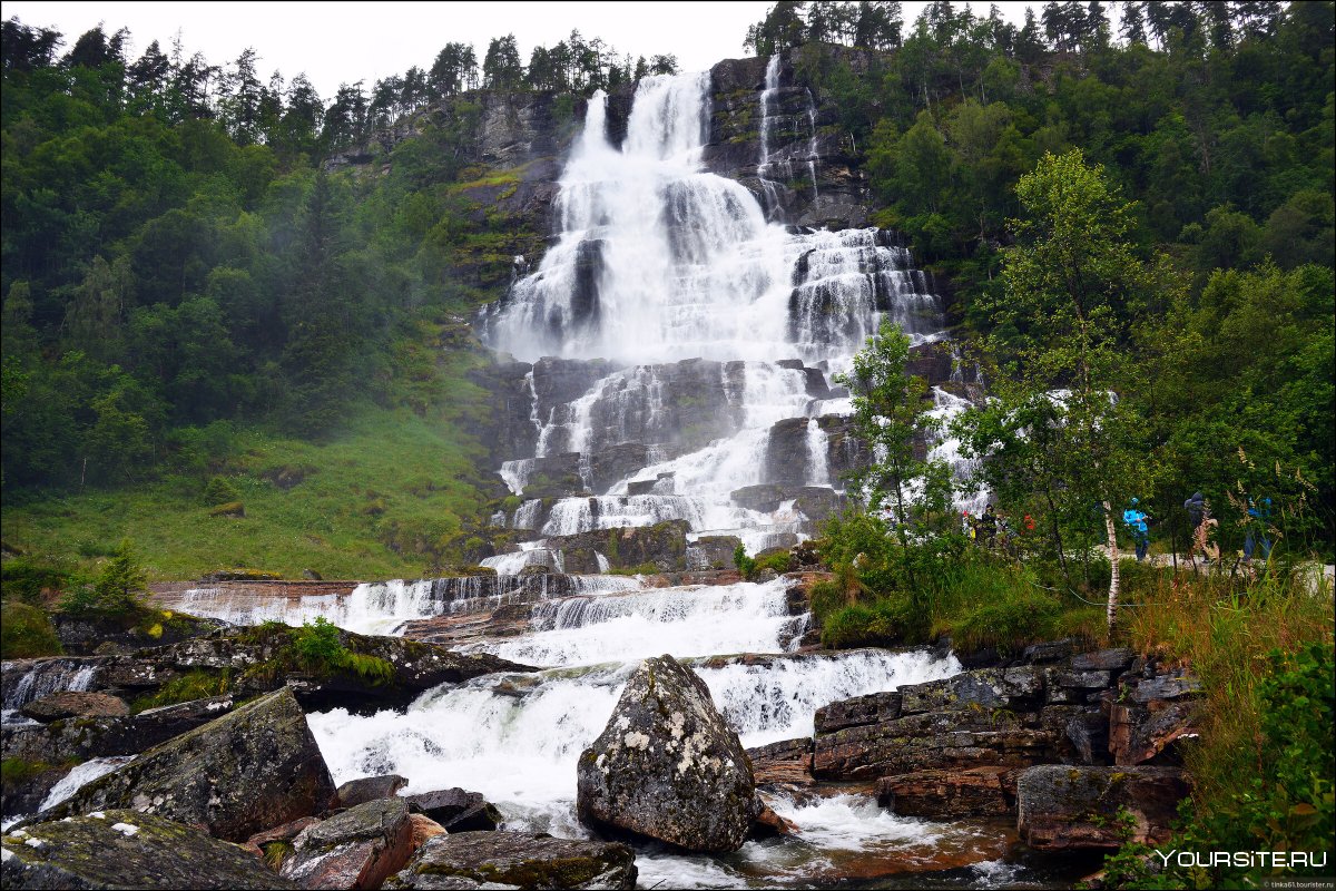 Скандинавия водопады