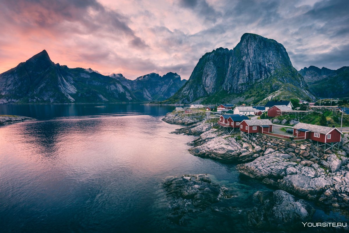 Норвегия Осло горы