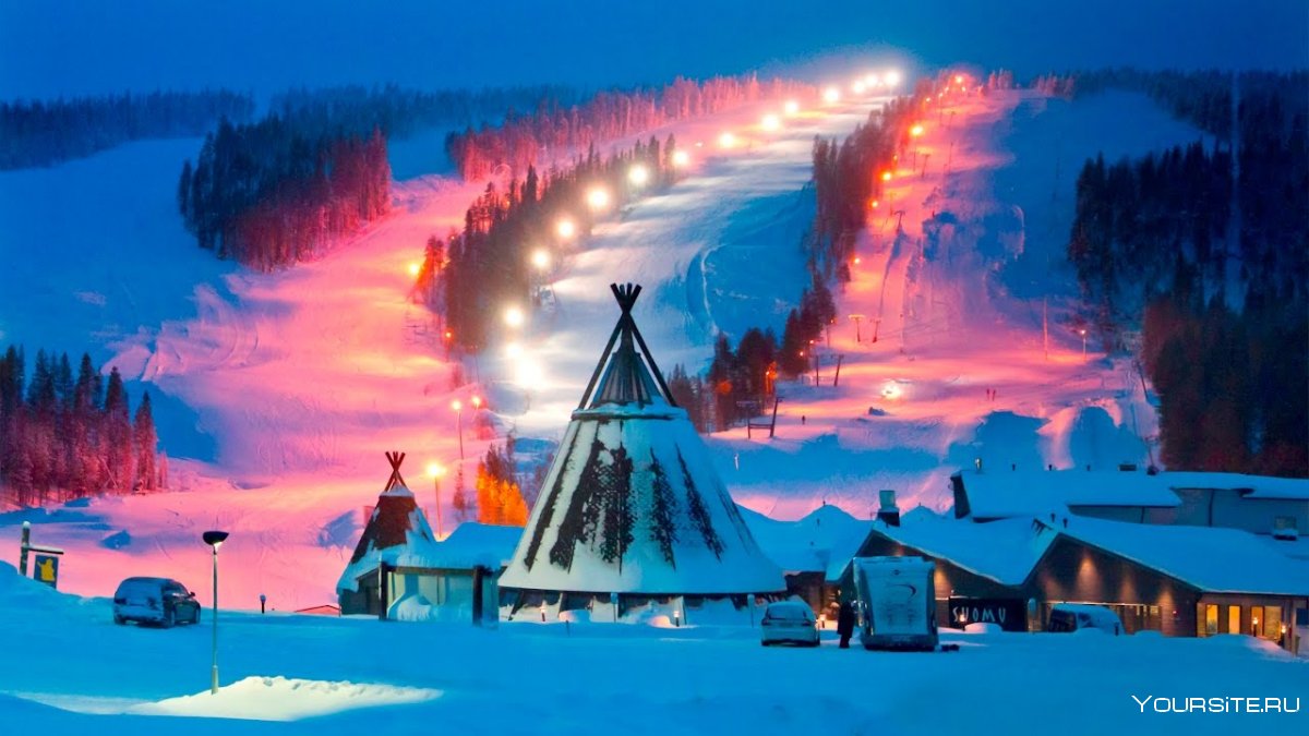 Лапландия Финляндия горнолыжные курорты
