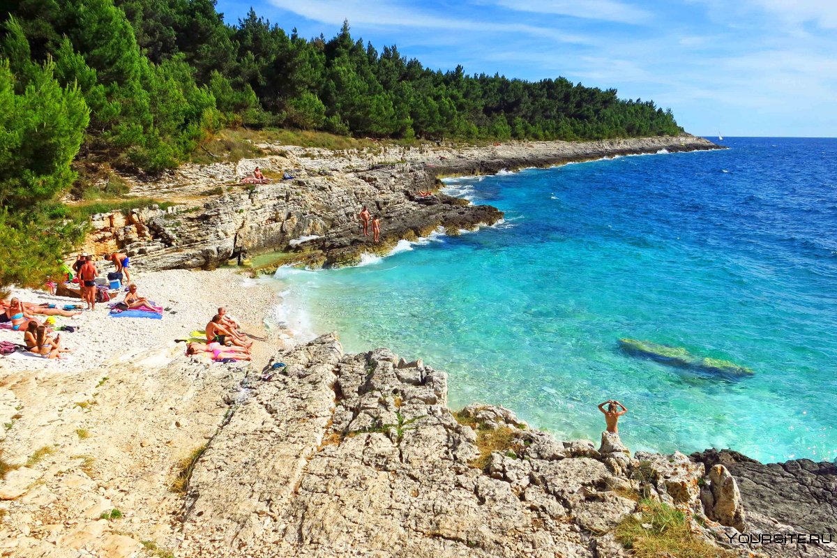 Пляж Баклинский Хорватия