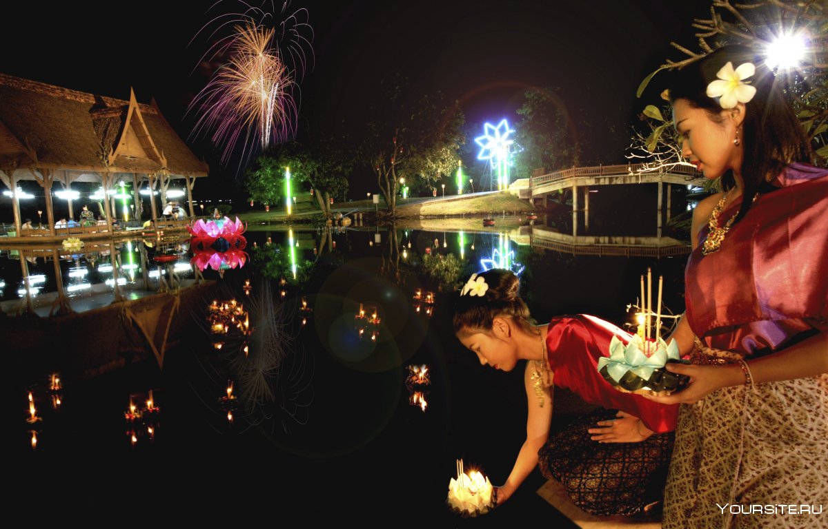 Фестиваль света Лой Кратонг в Таиланде