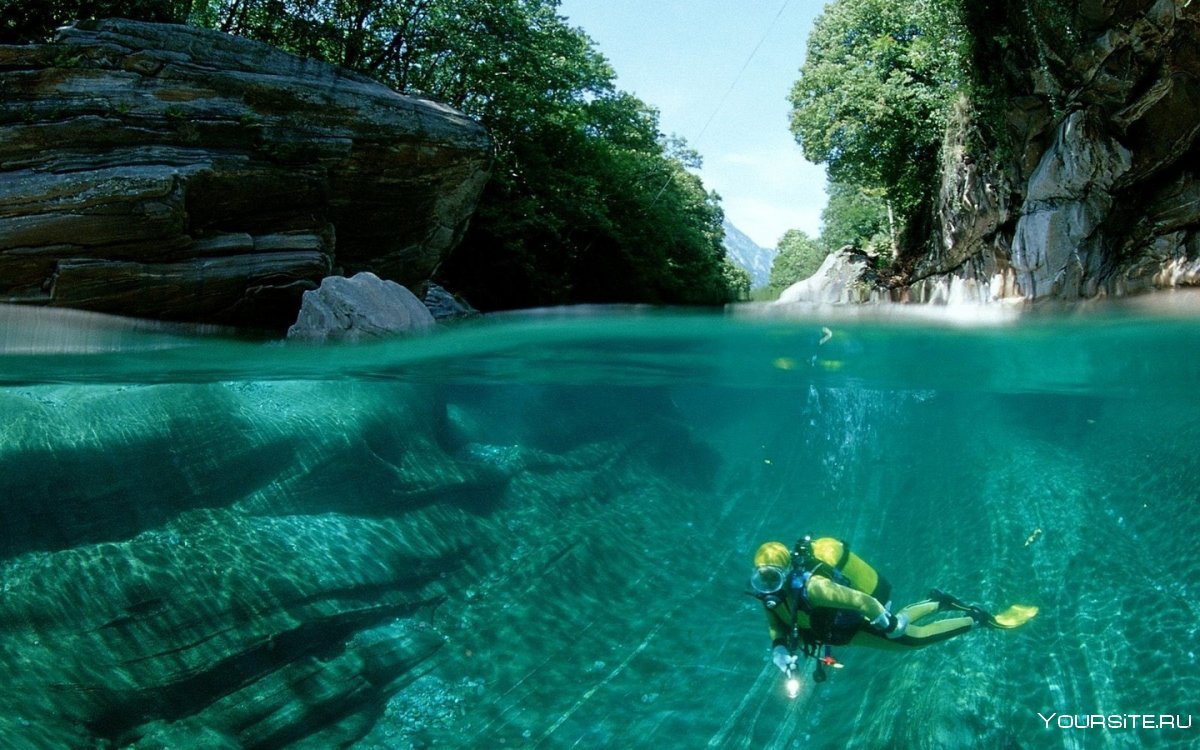 Grüner see зелёное озеро