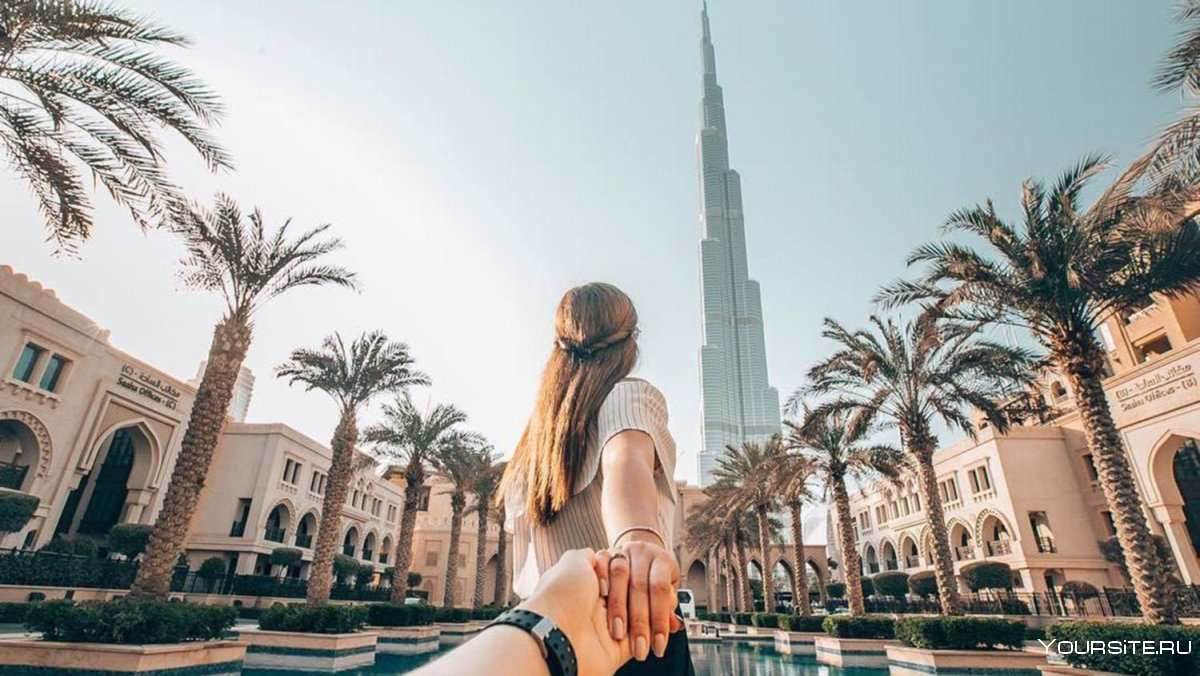 Фотосессия девушек в Дубае