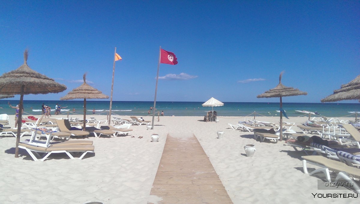 Сусс Тунис Мархаба Club пляж